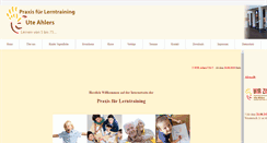 Desktop Screenshot of praxis-lerntraining.de