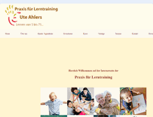 Tablet Screenshot of praxis-lerntraining.de